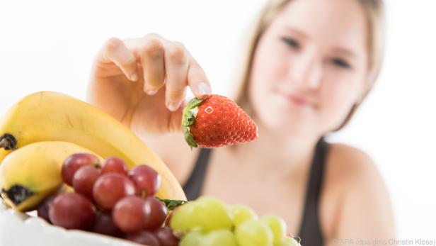 Zur gesunden Ernährung gehören Obst und Gemüse unbedingt dazu