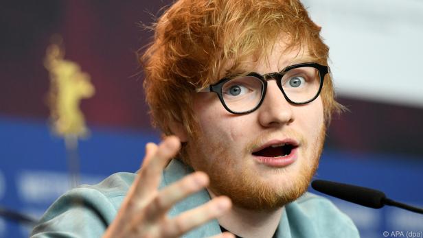 Sheeran postete seine Bilder auf Instagram