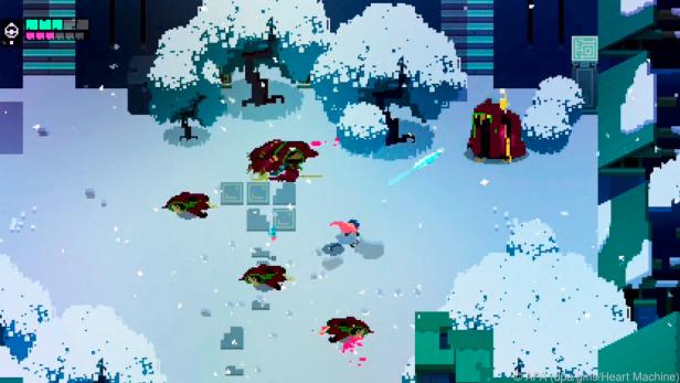 "Hyper Light Drifter" ist ein Spiel im Look aus der Zeit des Super Nintendo