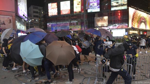 Die Bevölkerung Hongkongs demonstriert seit Monaten gegen China
