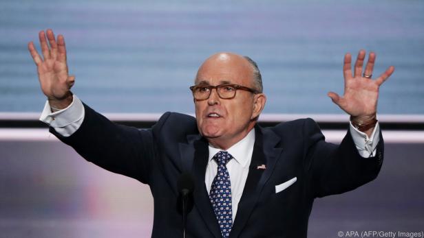 Giuliani stellt sich schützend vor US-Präsident Trump