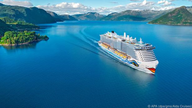 Die "Aida Cosma" ist das zweite LNG-Kreuzfahrtschiff von Aida Cruises