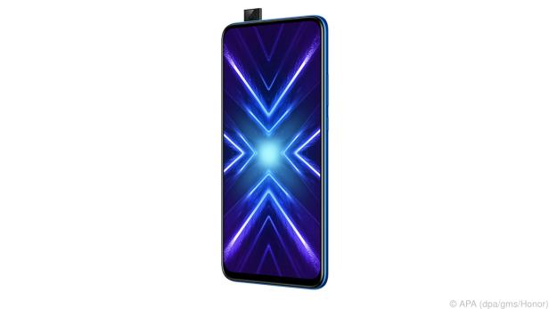 Beim 9X von Honor fährt die Frontkamera aus dem Gehäuse