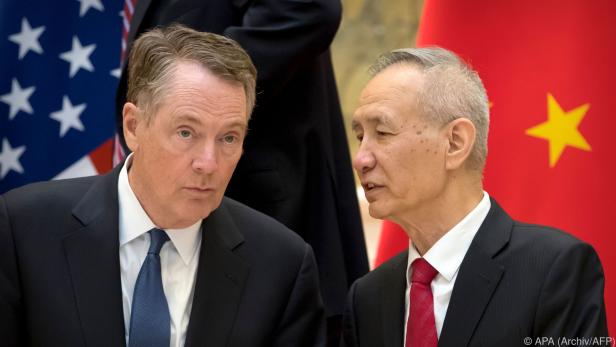 US-Handelsbeauftragter Lighthizer sprach mit Chinas Vizepremier Liu He