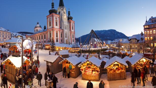 Heuer gibt es beim Mariazeller Advent den ersten begehbaren Adventkalender