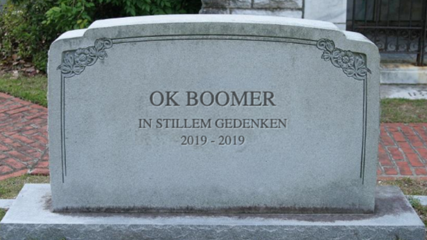 "OK Boomer" ist tot