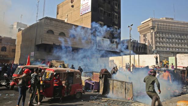 In Bagdad kam es zuletzt vermehrt zu heftigen Protesten