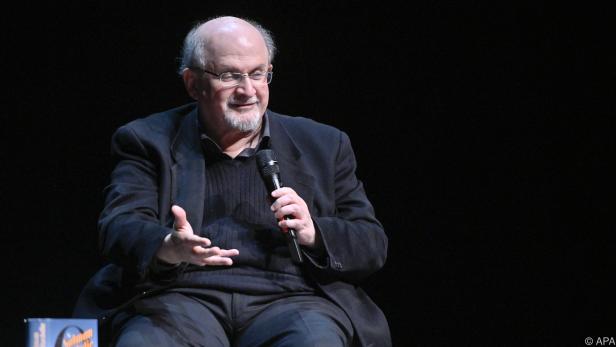 Rushdie präsentierte sein Werk im Wiener Volkstheater
