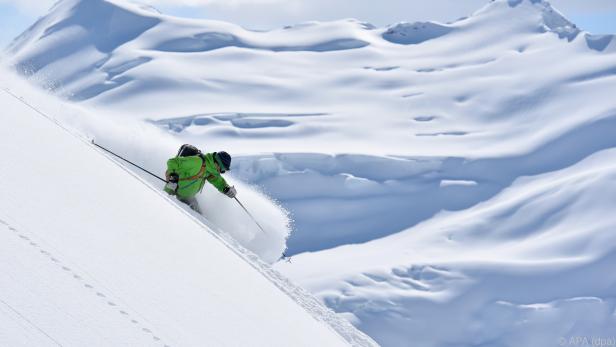 Von solchen Abfahren träumen viele Skifahrer