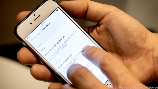Im "Nicht stören"-Modus schaltet das iPhone Anrufe und Mitteilungen stumm