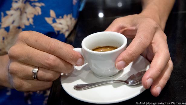 Als Abschluss eines üppigen Menüs schmeckt eine Tasse Kaffee