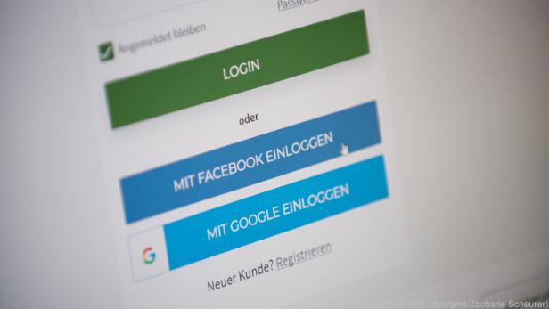 Log-in-Dienste von Facebook oder Google vereinfachen Registrierungsprozesse