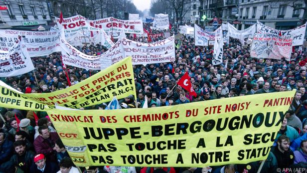 Erneut Massenproteste in Paris angekündigt