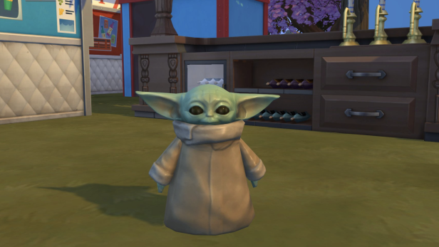 Baby Yoda ist jetzt Teil von "Die Sims 4"