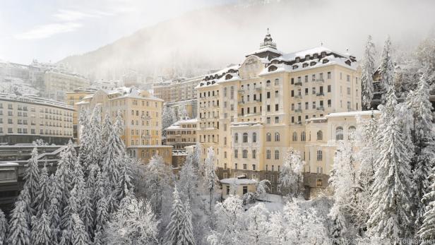 In Gastein finden sich reich verzierte Hotels im Stil der Belle Époque