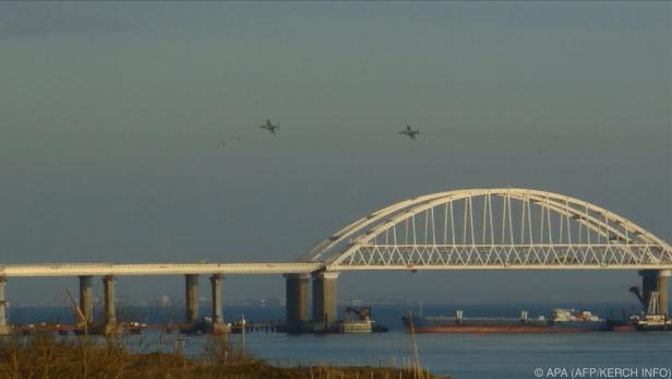 Blick auf die Krim-Brücke