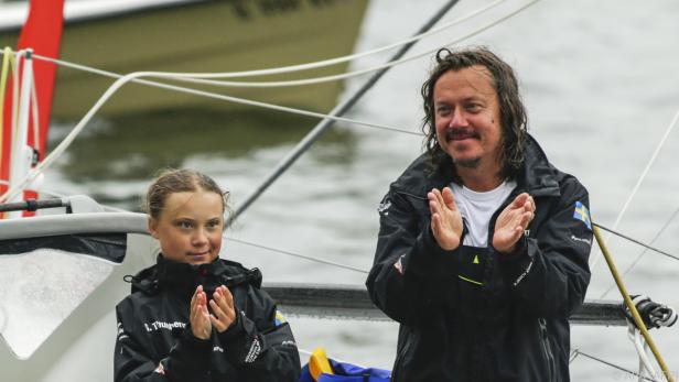 Svante Thunberg begleitete Greta auf Segeltrips über den Atlantik
