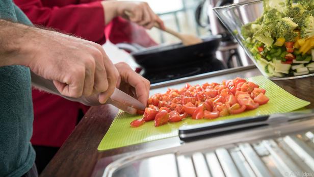 Tomaten und anderes Gemüse haben eine niedrige Energiedichte