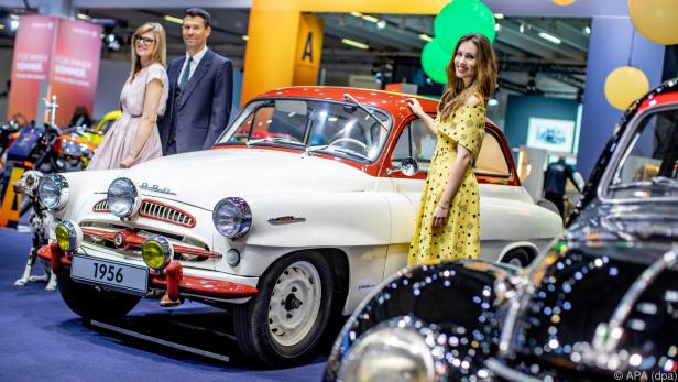 Die Oldtimer-Messe "Techno Classica" in Essen