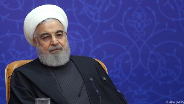 Hassan Rouhani erbost