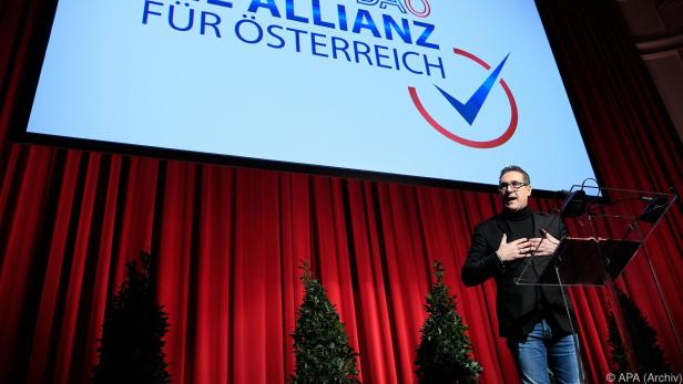 Strache will stärker als FPÖ abschneiden