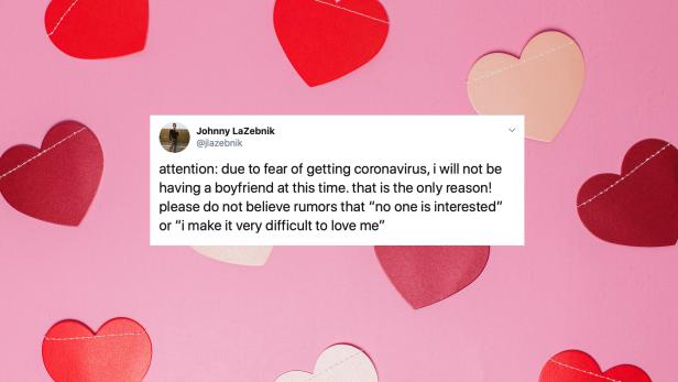 Diese Tweets zeigen, wie sich das Coronavirus auf unser Dating-Leben auswirkt