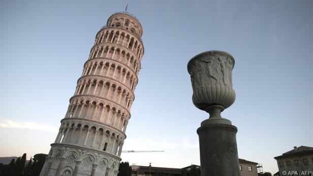 Der schiefe Turm in Pisa hat es derzeit ruhig