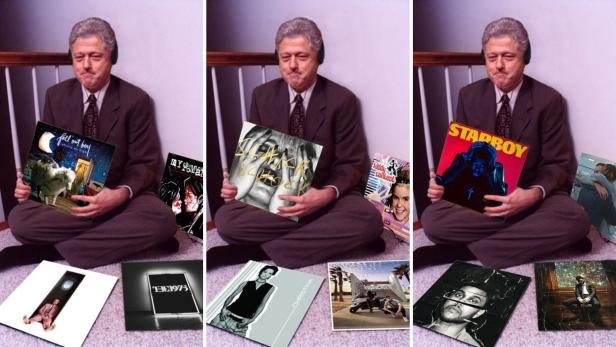 "Bill Clinton Challenge": Teilt eure Lieblings-Alben auf Instagram