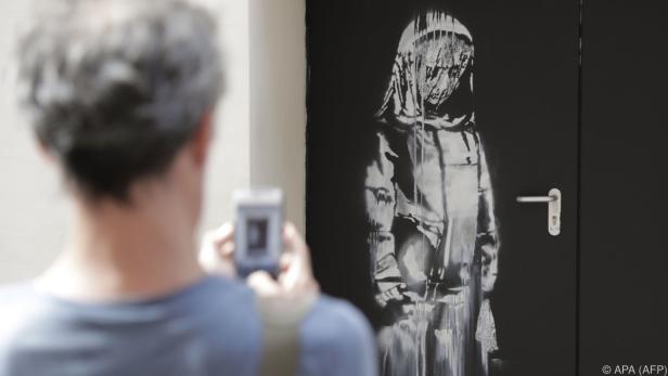 Dieses Werk von Banksy wurde in Paris gestohlen