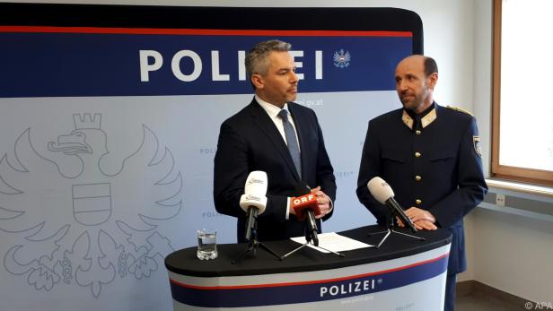Nehammer präsentierte Ruf als obersten Polizisten Österreichs