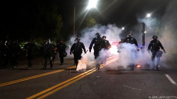 Tägliche Proteste in Oregon gehen unvermindert weiter