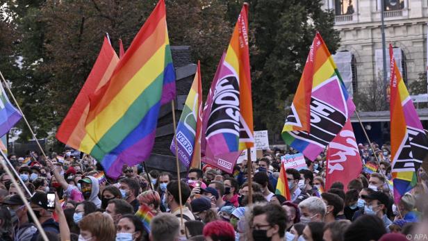 Demo gegen Homophobie