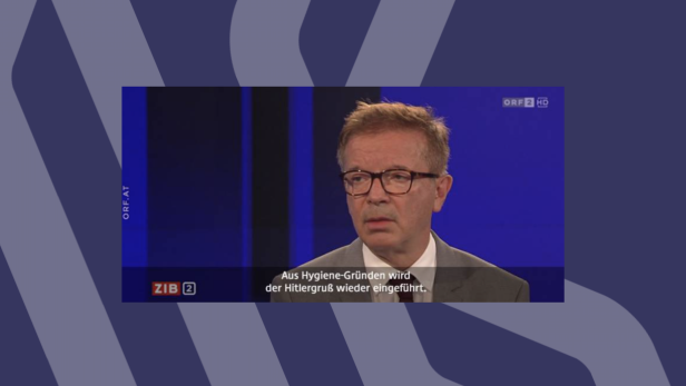 ORF-TVthek untertitelt Anschober-Interview mit "Willkommen Österreich"
