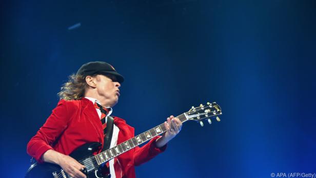 AC/DC-Gitarrist Angus Young 2016 in New York