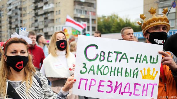 Proteste in Weißrussland gehen weiter