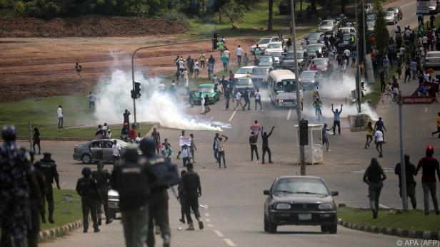 Gewaltsame Proteste in Nigeria