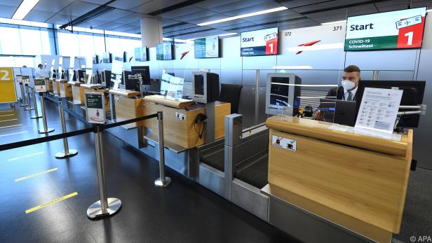 Lediglich 20 Prozent der üblichen Flugverbindungen werden angeboten