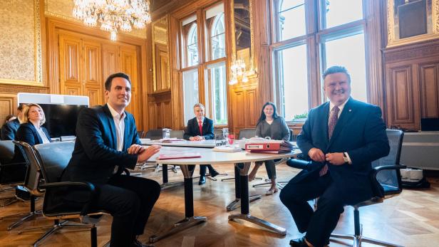 Neue Wiener Koalition: Christoph Wiederkehr und Michael Ludwig