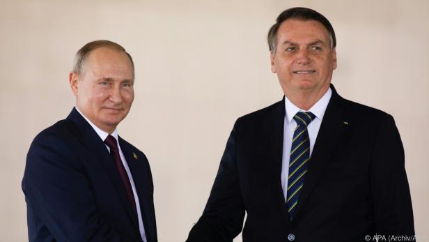 Putin lobte Bolsonaros "männliche Qualitäten"