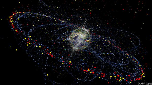 Zehntausende ausgediente Objekte fliegen im Weltraum umher