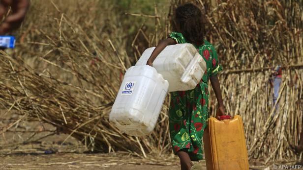 Das UNHCR befürchtet Hunger und Mangelernährung