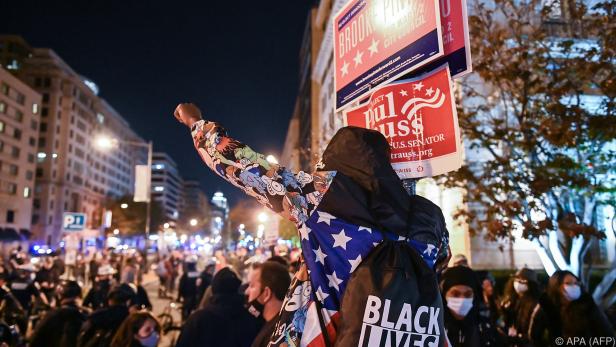 In den USA gibt es immer wieder Anti-Rassismus-Proteste