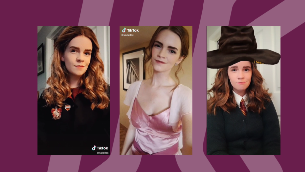 Doppelgängerin: Diese TikTokerin sieht aus wie Emma Watson