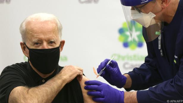 Gewählter US-Präsident Biden bekommt 2. Corona-Impfung