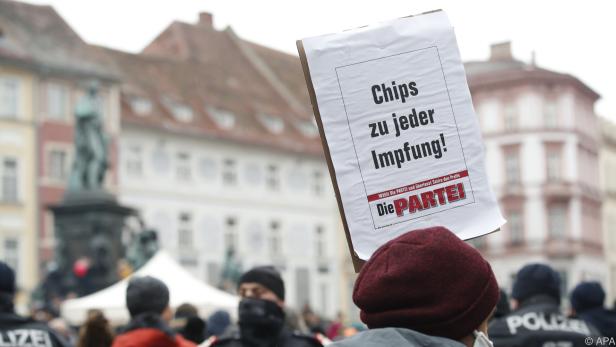 Kundgebung gegen Corona-Maßnahmen Anfang Jänner in Graz