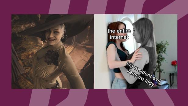 Resident Evil Village Lady Dimitrescu Sorgt Fur Horny Memes