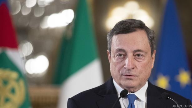 Designierter Premier Draghi schlägt erste politische Pflöcke ein