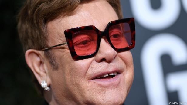 Elton John im Kampf gegen die Pandemie (Archivbild)