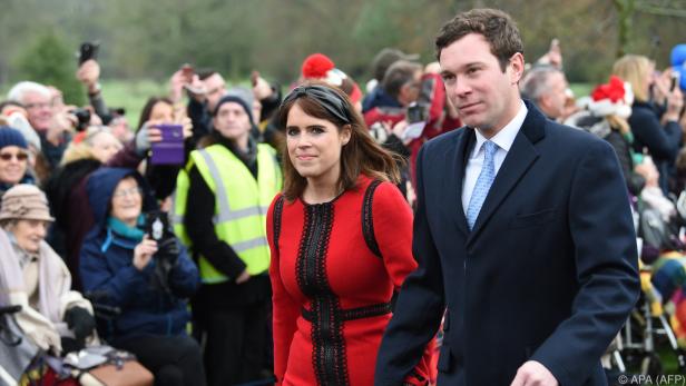 Erstes Kind für Eugenie und ihren Mann Jack Brooksbank (Archivbild)