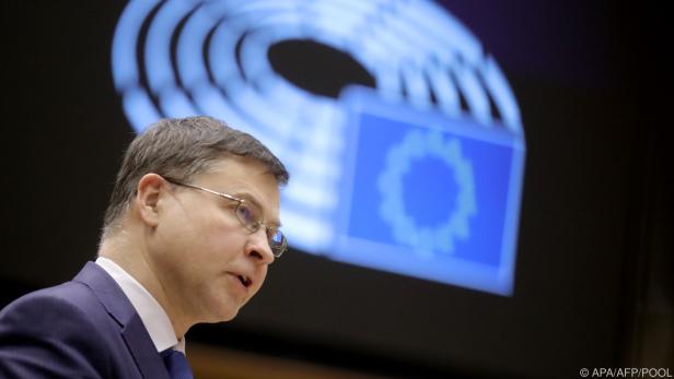 EU-Kommissar Dombrovskis will von EU-Staaten klare Strategien